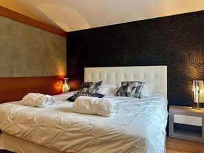 6 habitaciones, cuna de viaje, wifi gratis y ropa de cama 