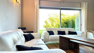 Televisio, takka, pöytÀtennispöytÀ