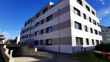 Fassade der Unterkunft