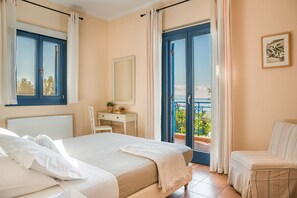 Traditional Villa, 3 Bedrooms, Private Pool, Sea View | 3 bedrooms, individually decorated, blackout drapes, soundproofing