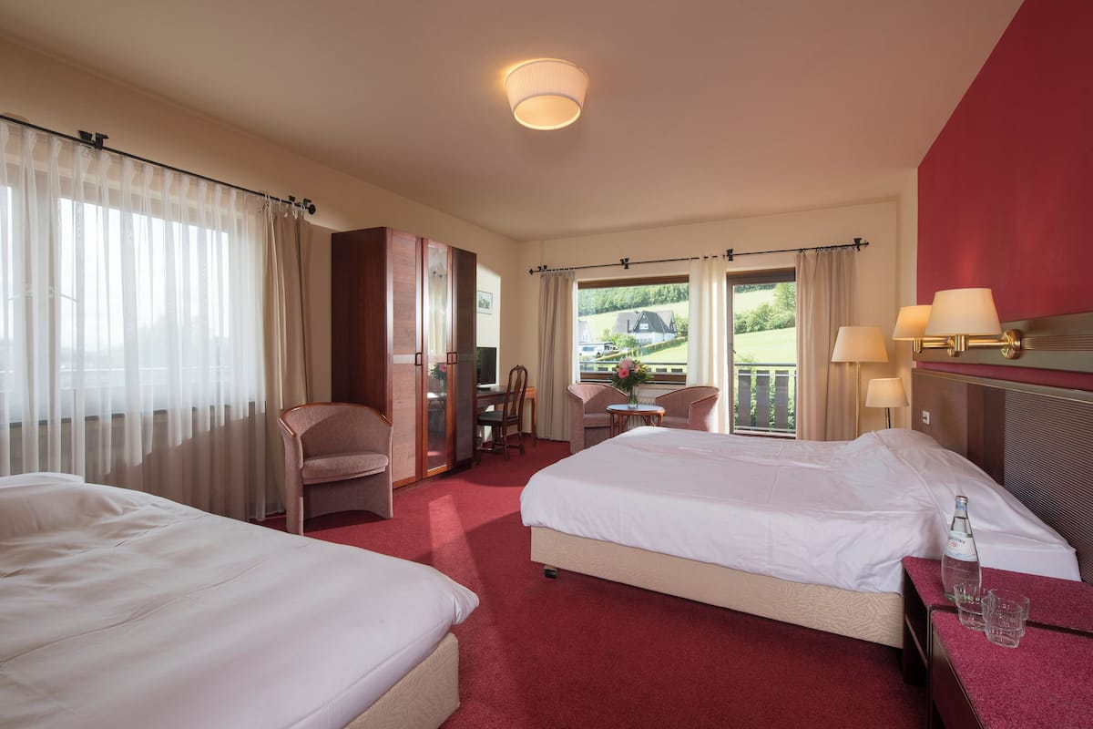 Wifi gratis y ropa de cama