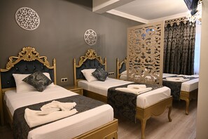 Luxury Quadruple Room | Egyptian cotton sheets, premium bedding, down comforters, minibar