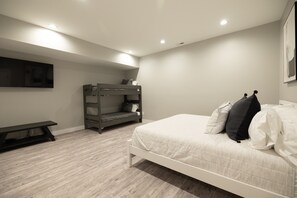 5 habitaciones, cuna de viaje, wifi y ropa de cama