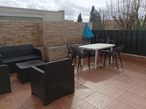 Quiet MARINA room with large terrace