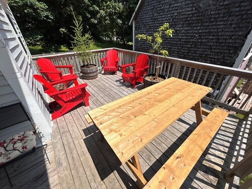 Enjoy a cozy stay at Sunflower House, a three-bedroom home in Sackville, N.B.