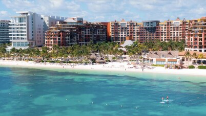 Luxury 1 bedroom suite, beach front, Cancun! Villa Del Palmar