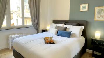Apartamento familiar | 2 dormitorios, ropa de cama de alta calidad, edredones de plumas