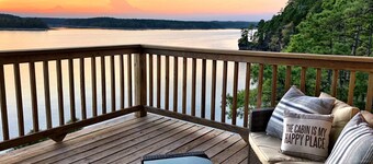 Magnificent Four Bedroom, Two 1/2 Bath luxury, log-sided Harbor North cottage with incredible views of Lake Ouachita. by RedAwning
