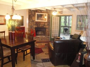 Dining - Mountain Harbor Forest View Lodge cottage by RedAwning (Mount Ida)