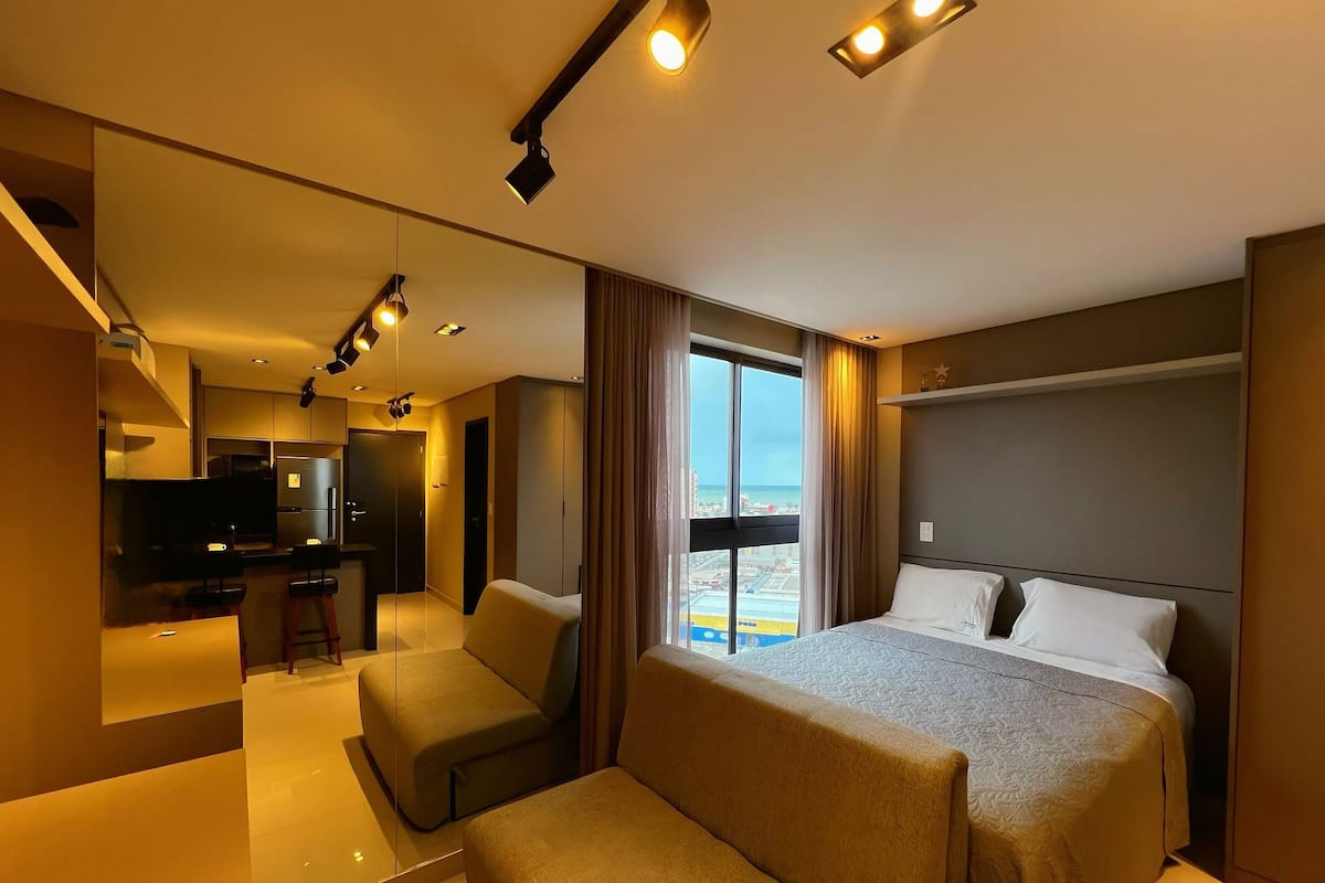 Departamento ejecutivo | 1 habitación, wifi gratis y ropa de cama