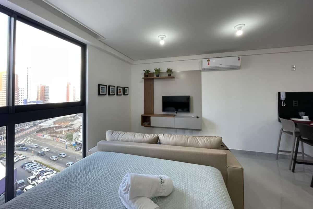 Departamento | 1 habitación, wifi gratis y ropa de cama