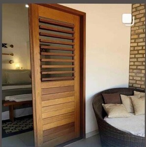 Chambre supérieure avec lits jumeaux | Terrasse/patio