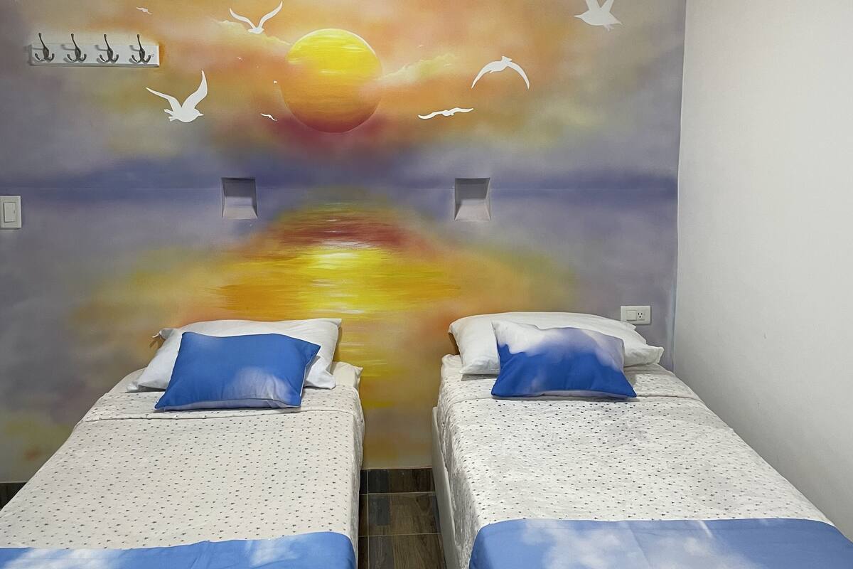 Basic Double or Twin Room, Private Bathroom | Free WiFi, bed sheets