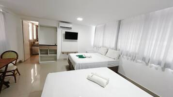 Free WiFi, bed sheets