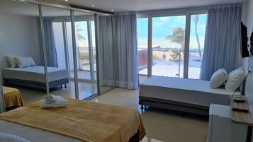 Apartamento | Wi-Fi de cortesia, roupa de cama