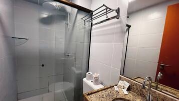 Studiolejlighed | Badeværelse | Bruser