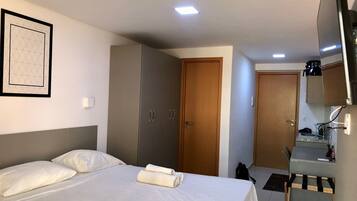 Departamento ejecutivo | 1 habitación, wifi gratis y ropa de cama