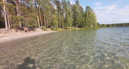 Villa house in Kontiolahti 10 minutes drive from Joensuu. 5 min to the beach....
