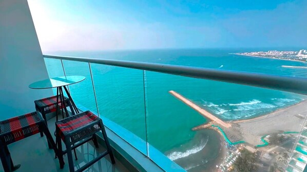 Departamento superior | Vista a la playa o el mar