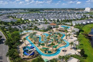 Exterior - 6BR Disney Villa, Private Pool, Themed Rooms, Storey Lake, Sleeps 16 (Kissimmee)