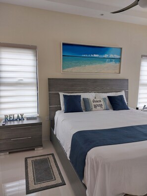2 bedrooms, in-room safe, iron/ironing board, free WiFi