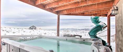 Idromassaggio all'aperto