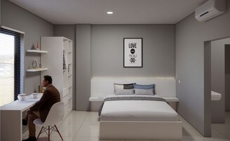 Ropa de cama de alta calidad, cubrecamas y colchones con efecto memoria 