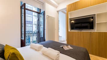 2 Schlafzimmer, Bügeleisen/Bügelbrett, kostenloses WLAN, Bettwäsche