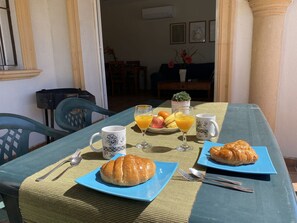 Opções para refeição ao ar livre