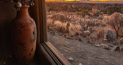 Magical 21 Acre Solar Adobe Ranch House in Ojo Caliente and Carson Nat. Forest