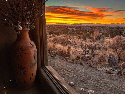 Magical 21 Acre Solar Adobe Ranch House in Ojo Caliente and Carson Nat. Forest 