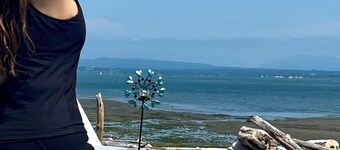 Oceanfront Beach House on Camano Island: Gone Coastal Beach House.