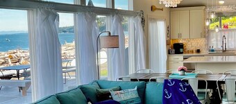 Oceanfront Beach House on Camano Island: Gone Coastal Beach House.