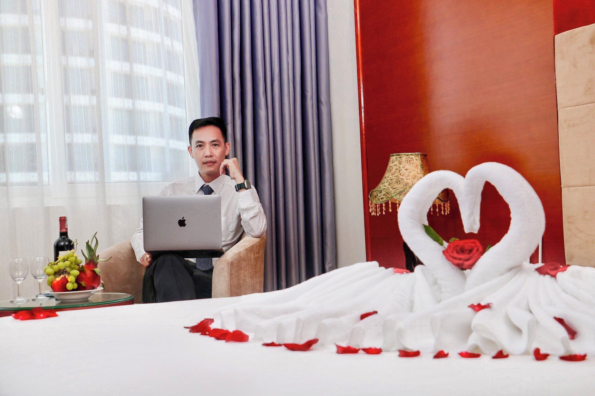 Premium bedding, down duvets, memory-foam beds, minibar
