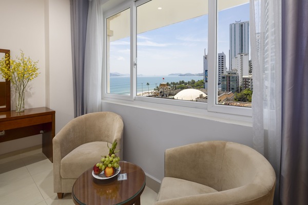 Suite de lujo, 1 habitación, no fumadores, vistas a la playa | Vistas desde la habitación