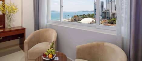 Premium bedding, down duvets, memory-foam beds, minibar