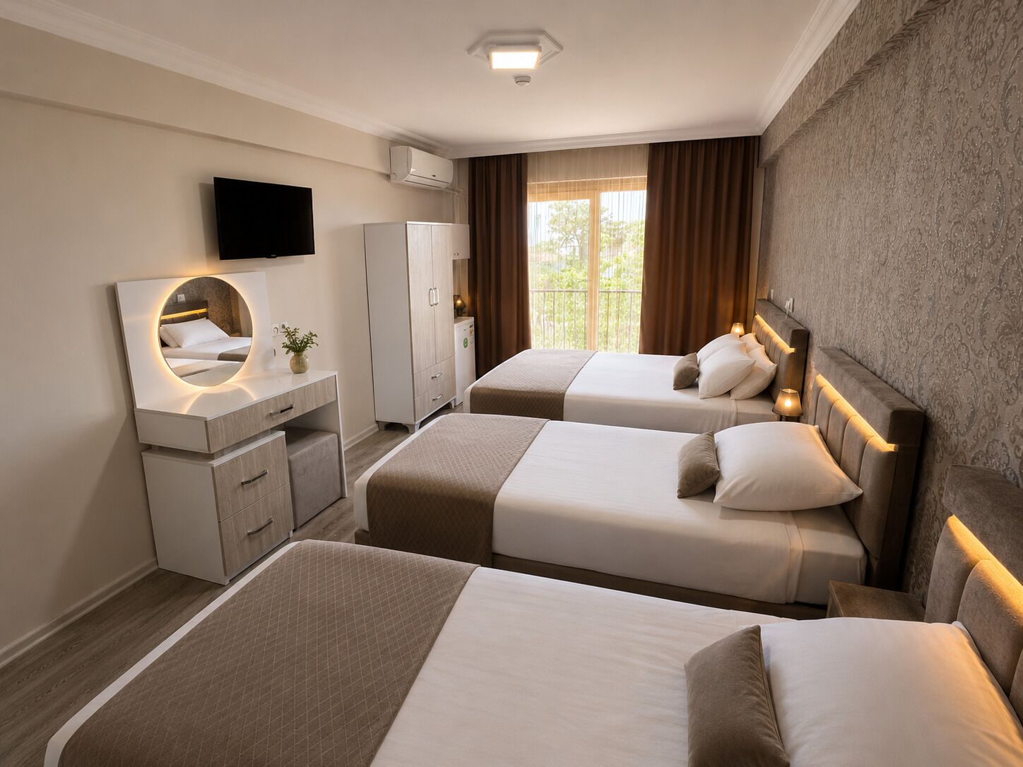 Classic-Vierbettzimmer, 1 Schlafzimmer