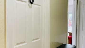 Beyond door 5 is the blue bedroom.