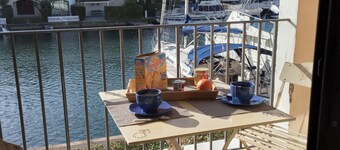 Port Grimaud - Studio Cabine 4 personnes - Vue sur le port