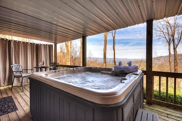 Bain à remous extérieur