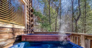 Idromassaggio all'aperto