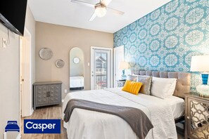 3 bedrooms, desk, iron/ironing board, free WiFi