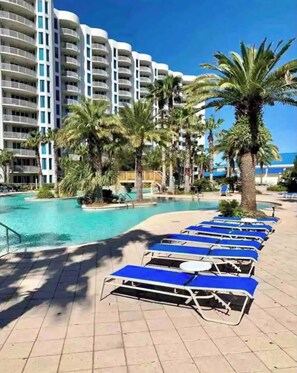 室外泳池、暖水池