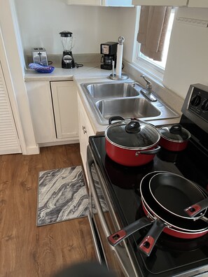 Casa de campo, 1 habitación | Cocina privada | Refrigerador, horno, cafetera y tetera y tostadora