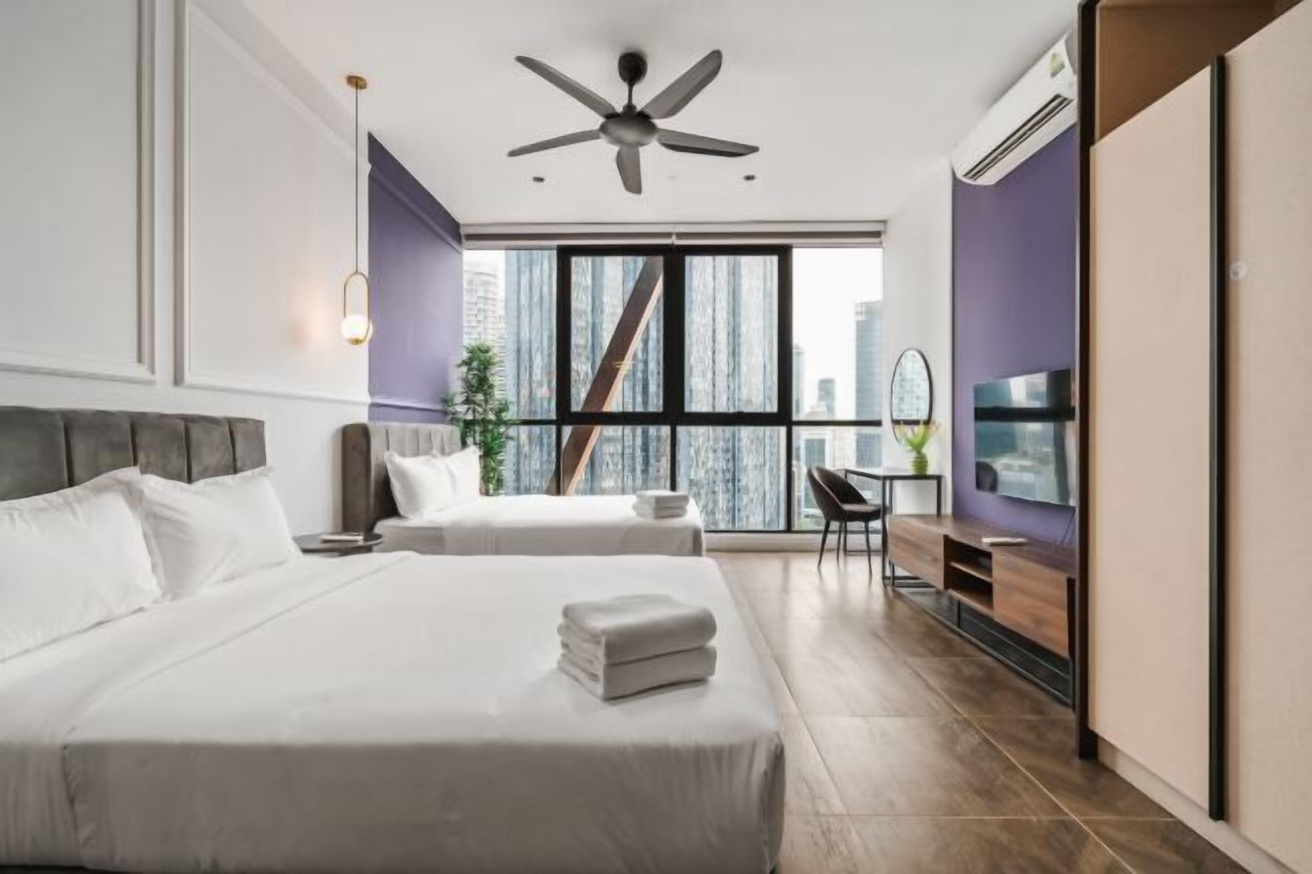 Egyptian cotton sheets, premium bedding, down duvets, Tempur-Pedic beds