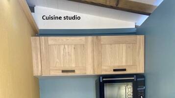 Fridge, microwave, paper towels