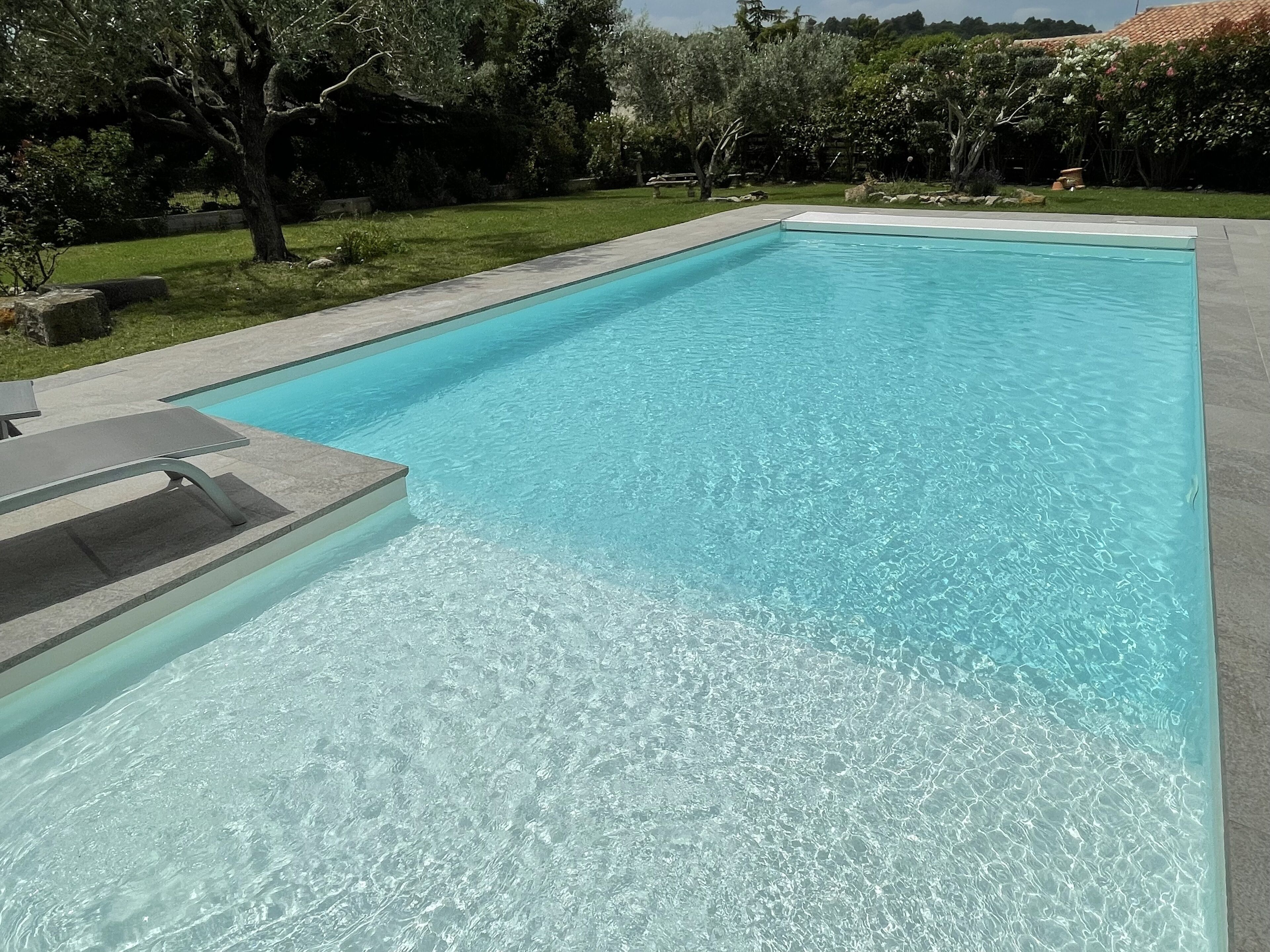 Alberca al aire libre 