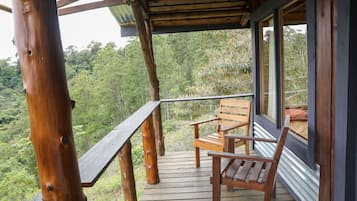Cabaña Deluxe | Terraza o patio