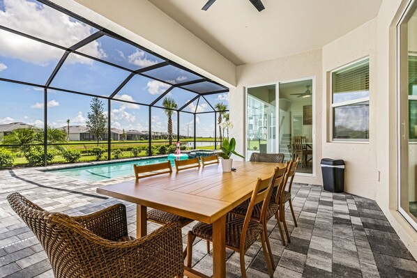 Outdoor dining - Grand Escape at The National Ave Maria (Ave Maria)