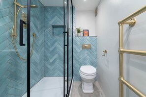 Shower, hair dryer